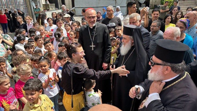 Die beiden Patriarchen in Gaza