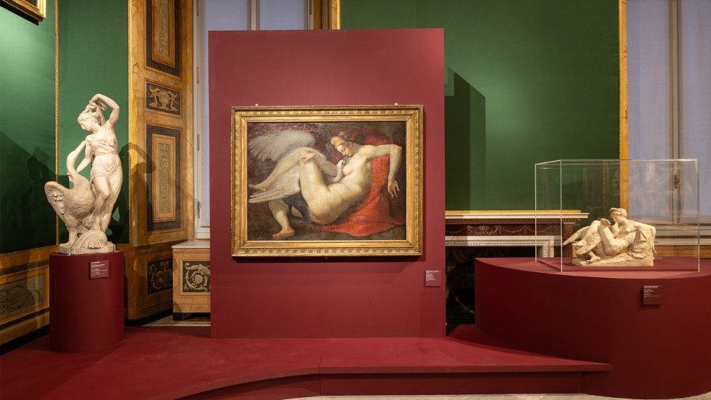 Allestimento della mostra alla Galleria Borghese. Foto di MMM.