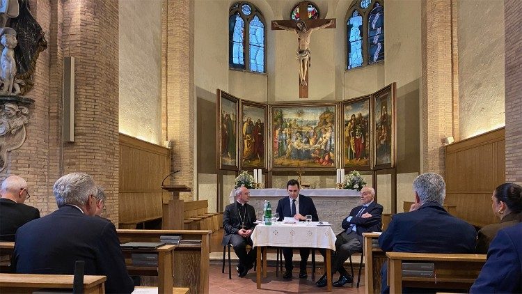 Un momento della presentazione - &copy; foto Vatican News