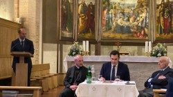 La presentazione del libro di Andrea Gagliarducci nella Chiesa di Santa Maria della Pietà in Camposanto Teutonico
