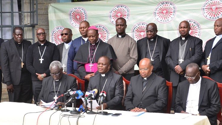 Kenyan Bishops present their state of the nation statement 
