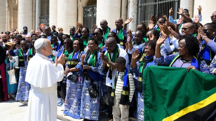 Papa Leo XIV akutana na Wanawake Wakatoliki Tanzania