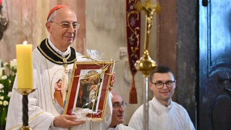 Kardinal Dominique Mamberti predvodio misu u zagrebačkoj crkvi sv. Ivana Krstitelja (Foto: Badrov)