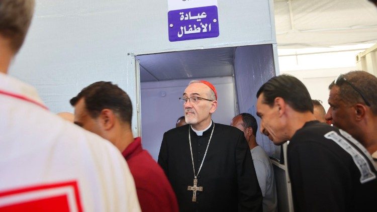 Kardinal Pizzaballa in der neuen Klinik  (LPJ-Latin Patriarchate of Jerusalem)