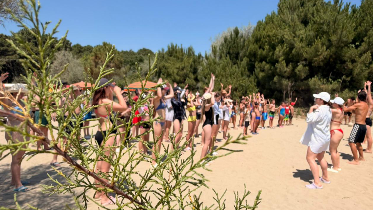 As crian&ccedil;as da Ucr&acirc;nia no per&iacute;odo de ver&atilde;o na It&aacute;lia