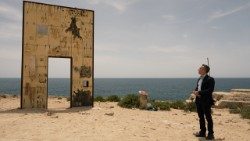 2026.07.04 Viaggio Lampedusa sindaco Filippo Mannino porta d'Europa 
