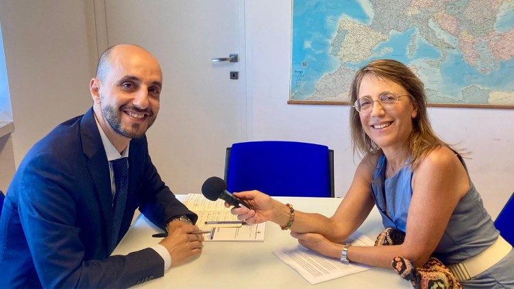 Salvatore Sortino Ketika diwawancarai Vatican News