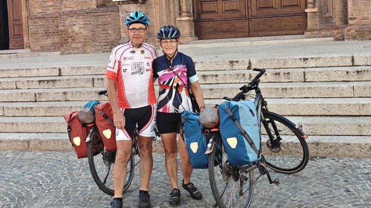 Państwo Jankowscy uczcili pielgrzymką rodzinny jubileusz