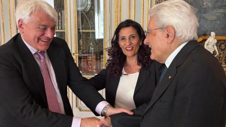 Ugo De Vita ed Emma Marrazzo a colloquio con il presidente Mattarella al Quirinale