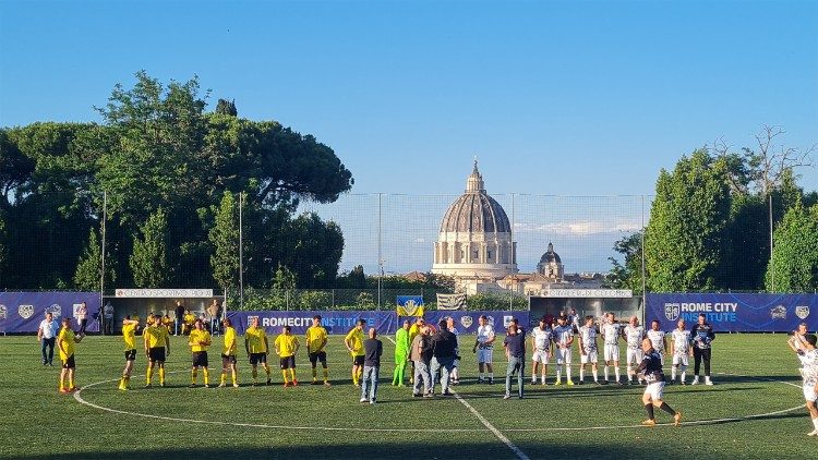 Vatikan Fußball KSV Johannisthal 1980 e.V. und ASD Sport in Vaticano 