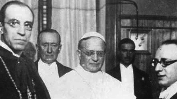Eugenio Pacelli, przyszły Pius XII, jako sekretarz papieża Piusa XI