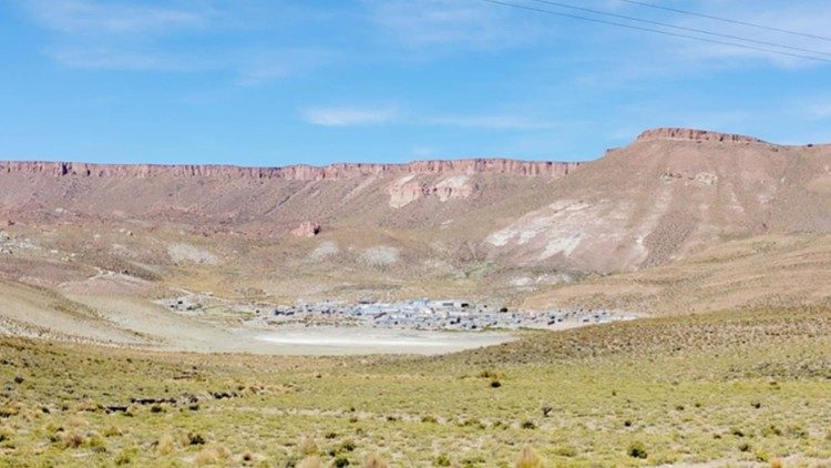Comunit&agrave; di Lagunillas del Farall&oacute;n, situata a quasi 4200 m s.l.m., al confine con Cile e Bolivia. Foto: L. Melano