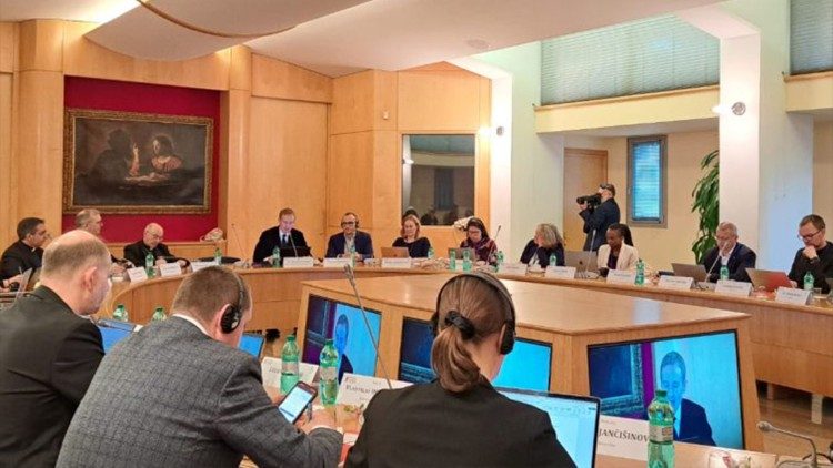 Beim Treffen der CCEE-Pressesprecher in Rom