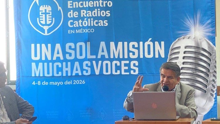 Rom&aacute;n Ram&iacute;rez, coordinador del encuentro de las radios cat&oacute;licas de M&eacute;xico 