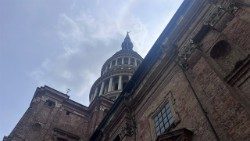La cupola della basilica di San Gaudenzio a Novara