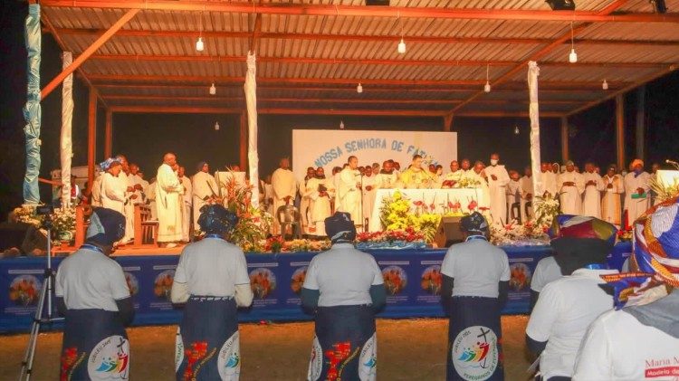 Missa de vig&iacute;lia da peregrina&ccedil;&atilde;o ao Santu&aacute;rio de Namaacha