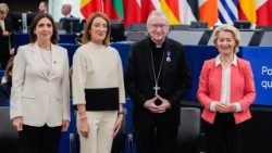 Cardinalul Pietro Parolin a primit distincția Ordinul European de Merit