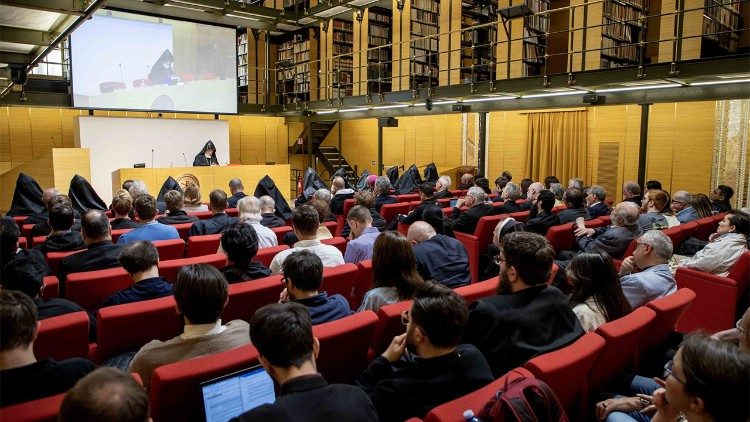 2026.05.20 Conferenza di SS Aram I al Pont. Istituto Orientale 