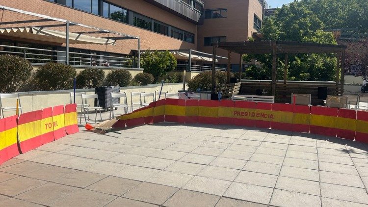 Vorbereitungen f&uuml;r das Fest des Stadtheiligen von Madrid: San Isidro