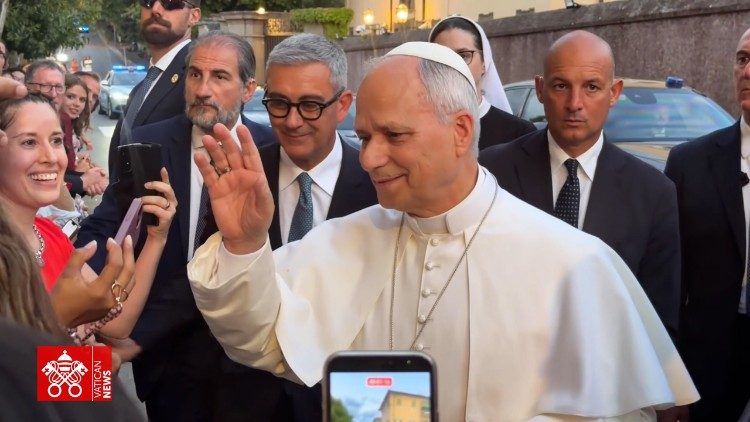 Papst Leo XIV. am 26.5.2026 in Castel Gandolfo