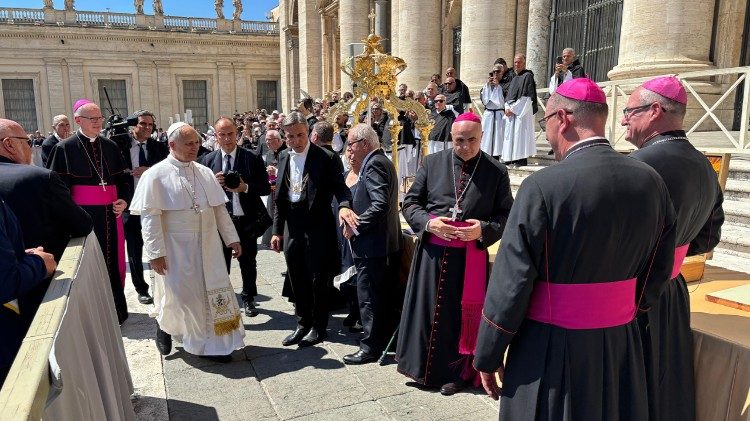 Papież wyraził radość z projektu pielgrzymki z Wiednia do Rzymu