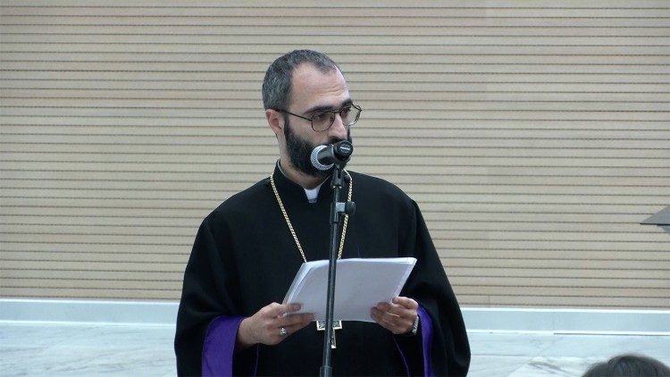 Monsignor Khatscig Kuyoumdjian, rettore del Pontificio Collegio Armeno