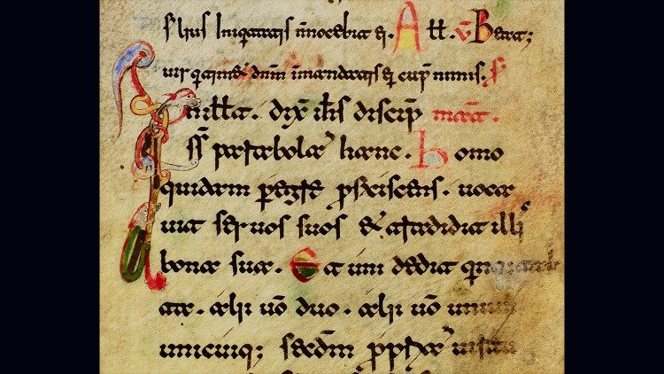 Missale in scrittura beneventana, Zagabria, Biblioteca Metropolitana, MR 166, XI-XII secolo, foglio 33r.j