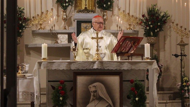 Kardinal Ladislav Nemet na svetkovinu bl. Marije od Isusa Deluil-Martini u Lasinji  (Foto: Sisačka biskupija)