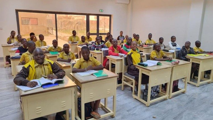 Gli studenti della scuola superiore