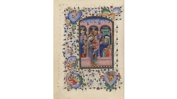 Libro d’ore Biblioteca Apostolica Vaticana, Ott. lat. 2919 Fiandre, sec. XV (mm 187x134); f 16