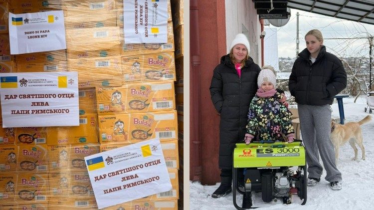 Допомога від Святішого Отця для України