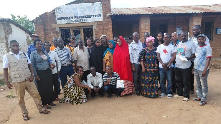 Equipa da Comiss&atilde;o Episcopal para Migrantes, Refugiados e Deslocados (CEMIRDE), em Nampula