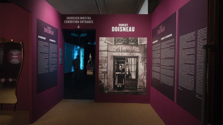 L'ingresso della mostra al Museo del Genio militare