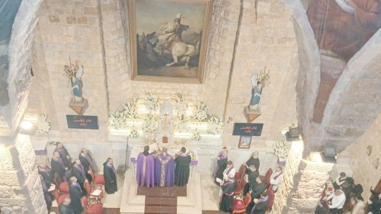 Funeral del sacerdote asesinado el lunes 9 de marzo en L&iacute;bano
