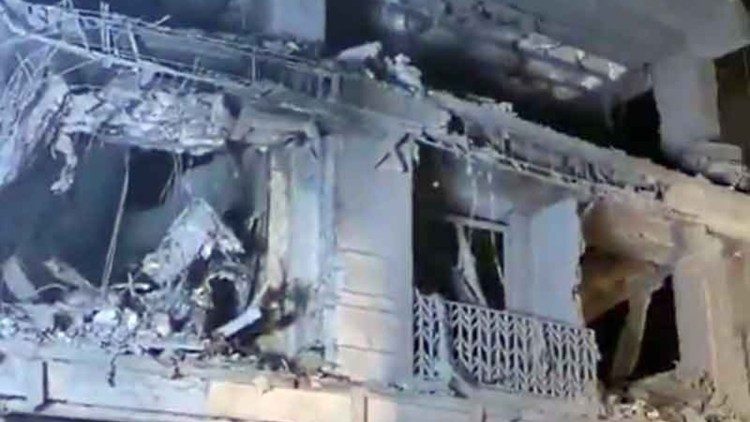 Թեհրանի Հայկական թաղամասին մէջ բնակելի շէնքի մը վրայ հրթիռային յարձակում