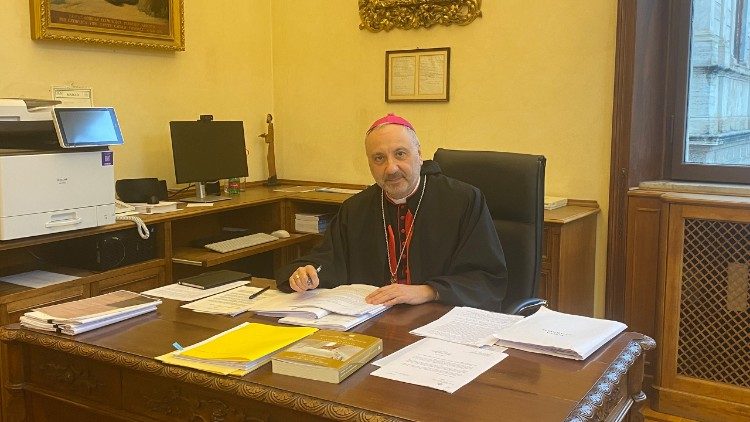 Monseñor Michel Jalakh, arzobispo maronita de Nisibi y secretario del Dicasterio para las Iglesias Orientales 