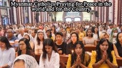 Catholic faithful of Myanmar 