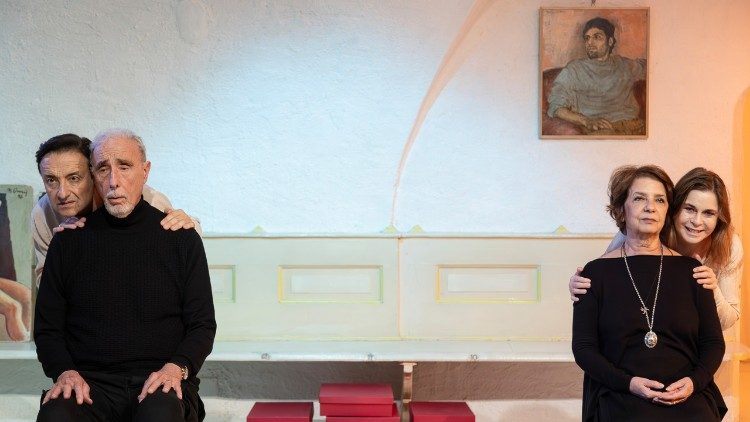 Virgilio, Beatrice e i loro "autori" sulla scena