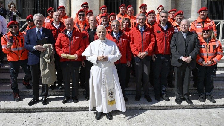 La delegazione del Corpo italiano di soccorso dell'Ordine di Malta