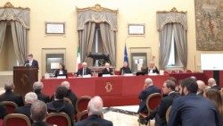 Kardinál Parolin v italském parlamentu - prezentace knihy o Lvu XIV.