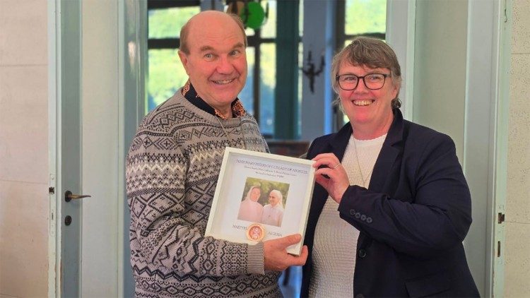 Fr. François Marie Hervé du Penhoat - Society of African Missions (SMA) with Sr. Mary T. Barron of Our Lady of Apostles (OLA)