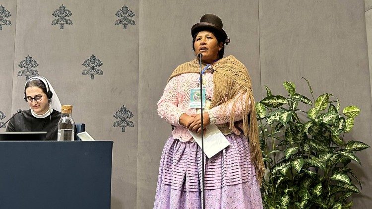 Yolanda Flores, leader du peuple Aymara au Pérou.