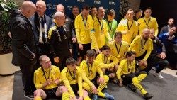 Die vatikanische Fußballmannschaft