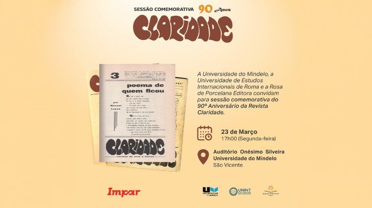 Os organizadores convidam &agrave; comemora&ccedil;&atilde;o dos 90 anos da Claridade