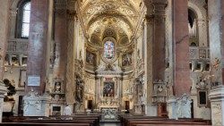 Anlaufstelle für katholische Gläubige deutscher Sprache in Rom: Die Kirche S. Maria dell'Anima unweit der Piazza Navona