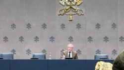 Der Leiter des vatikanischen Presseamtes, Matteo Bruni