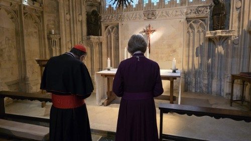 Papst an Erzbisch&ouml;fin von Canterbury: „Dialog fortsetzen“