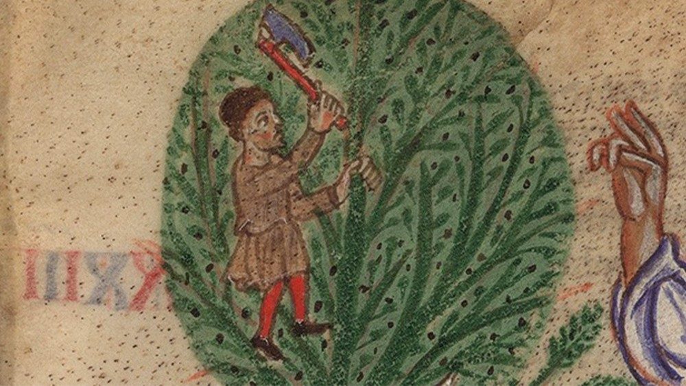 Hyrja në Jerusalem – Besëlidhja e Re - Biblioteka Apostolike e Vatikanit Vat. lat. 39 - Italia veriore, shek. XIII - (mm 202x145; ff. 172)