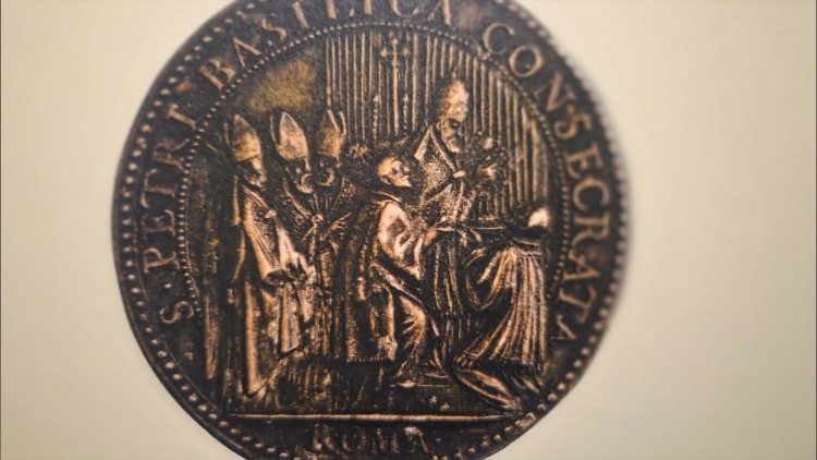 Gaspare Mola,  Medaglia di Urbano VIII Barberini, 1627 Bronzo Citt&agrave; del Vaticano, Biblioteca Apostolica Vaticana 