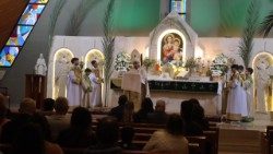 Սուրբ Պատարագ եւ Անդաստան Զալքայի Սուրբ Խաչ եկեղեցւոյ մէջ